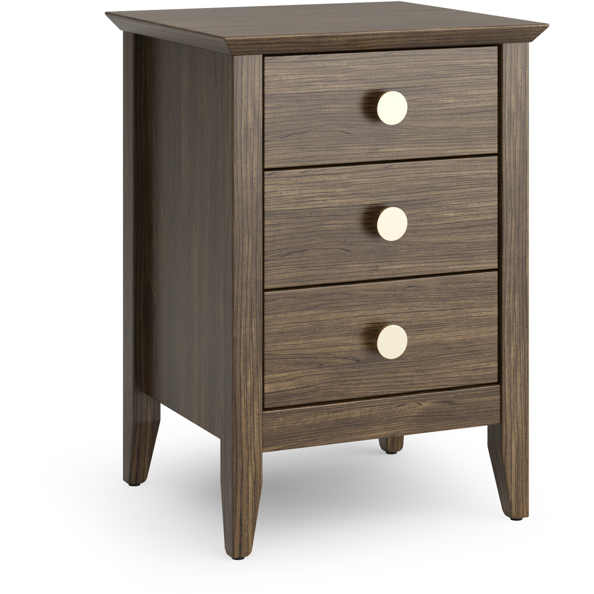 Ava 3 Drawer Bedside